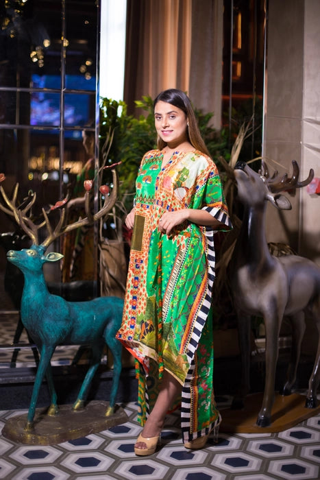 Jharokha Long Kaftan