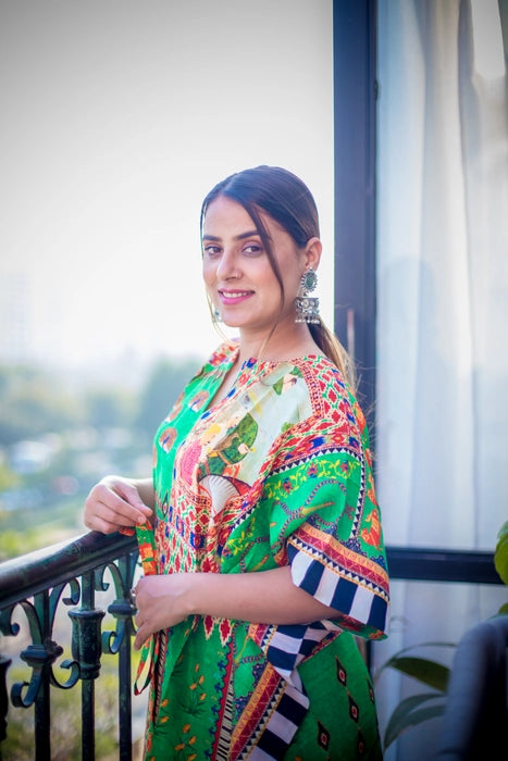 Jharokha Long Kaftan
