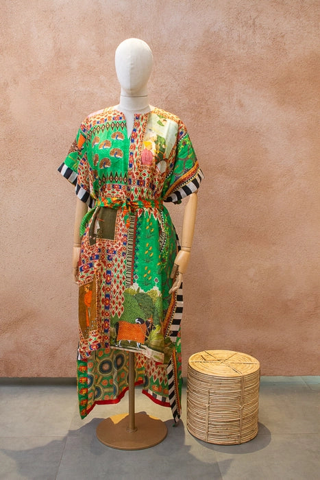 Jharokha Long Kaftan