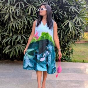 Still Water A-Line Dress