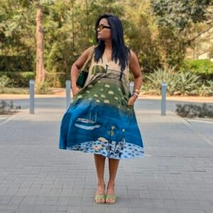 Quite Shore A-Line Dress